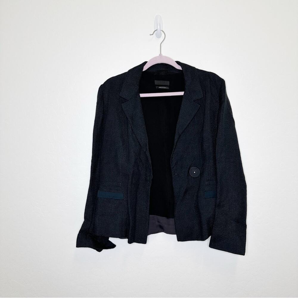 Prada Black Single Button Blazer Size 42 US 4-6